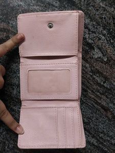 PINK COLOR LADIES/KIDS WALLET.