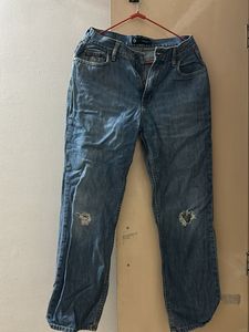 Straight denim Jeans