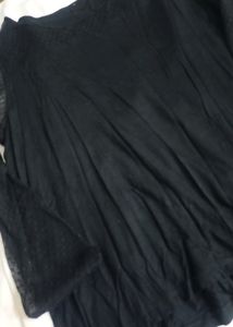 Net Hosiery Black Top