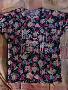 Floral Cool Top