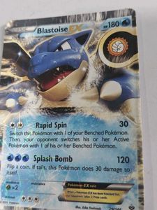 Blastoise EX Pokemon Card