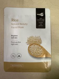 Foxtale Facewash &amp; Rice Sheet mask