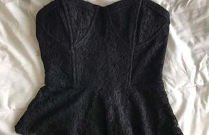 FOREVER 21 Peplum Top