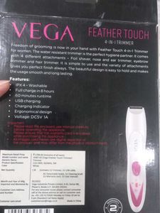 Vega Feather Touch 4 In 1 Trimmer