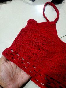 Coquette Corchet Tank Top