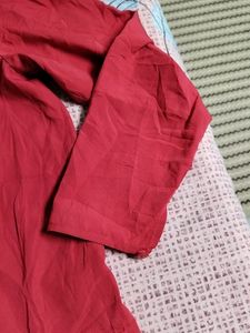 Plus Size Red Color Top#STUDIO