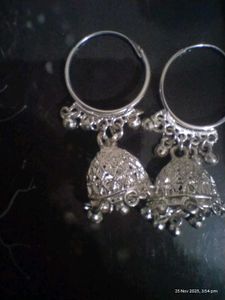 Hoop Jhumka Earrings
