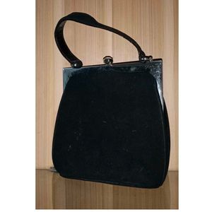 Vintage Black Clutch
