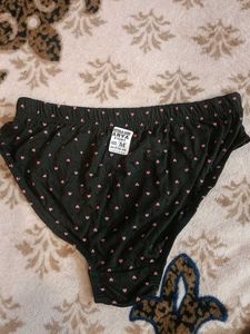 Cute Heart Print Briefs