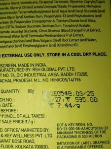 Dot &amp; Key Vitamin C + E Super Bright Sunscreen