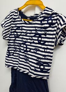 Chic Blue Top For Women Size S/M