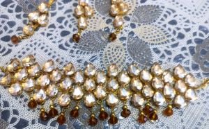 Elegant Kundan Jewelry Set