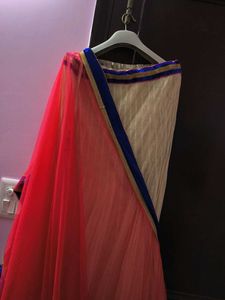 Heavy Lehenga Choli Velvet Blouse Stitched Dupatta