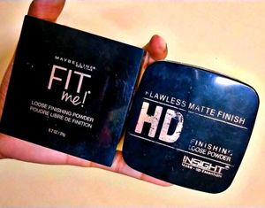 ♨️Combo Maybelline + Insight Loose Powder♨️
