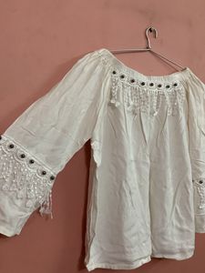 Off shoulder top