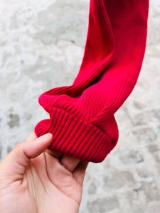 [SALE]Cotton Turtle Neck Dress For Winters