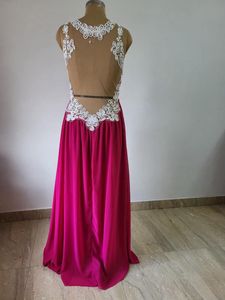 Fuchsia Prom Dress