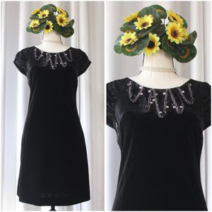 Korean Velvet Dress