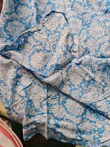 Blue Paisley Dress