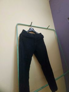 Dark Black Jeans