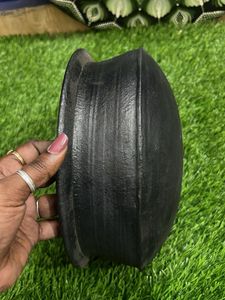 Handcrafted Black Mud Kadaai New