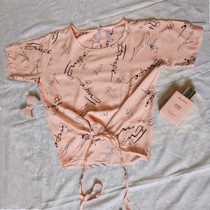 Tie Up Crop Top