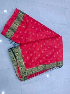 Elegant Red Saree