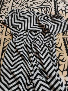 Chic Chevron Print Dress
