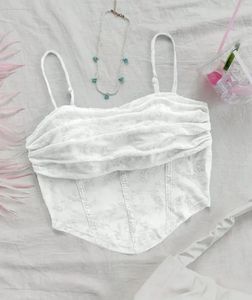 White Corset Top