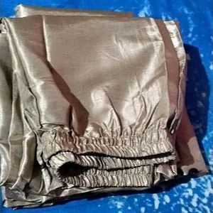 Golden Black Embroidery Kurta Set