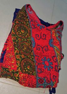 Patchwork Midi Dress