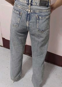Light Washed Denim Blue Jeans