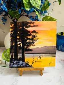 Sunset Landscape Bliss