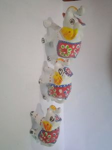 3 Pcs Elephant Home Decor