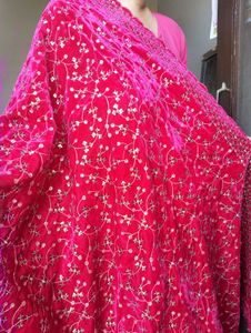 Sequin Embroidered Velvet Shawl Dupatta Full Size
