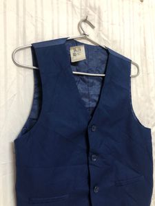 Jodano Navy Blue Formal Vest