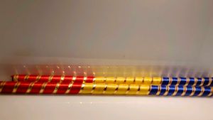 New/Unused  Dandiya For Garba In Attractive Clr.