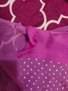 Pink Saree