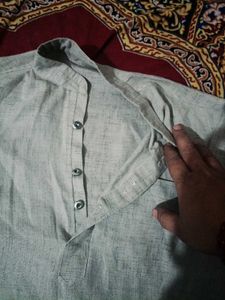 Grey Kurta For Boys