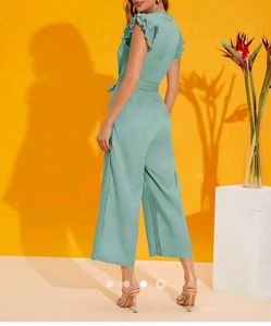 Stylish Green Jumpsuit