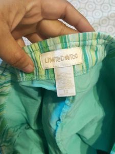 Blue Skirt For Girls
