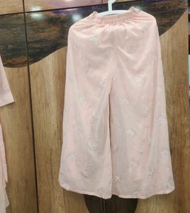 party wear kurta and plazo set shiny💓💖