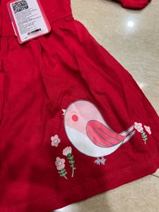 Red Bird Dress