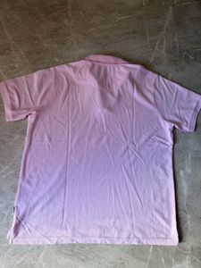 Pink Short Sleeve Polo Shirt