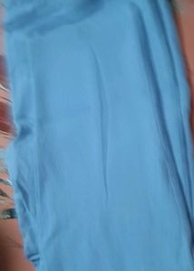 Light Blue Casual Pants