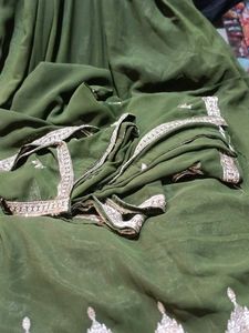 Elegant Green Embroidered Salwar Suit