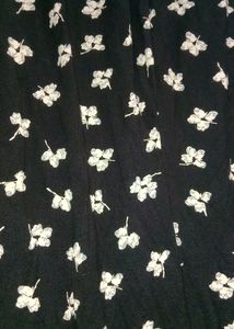 Black Floral Maxi Skirt🖤