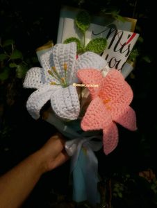 Crochet  lilyyFlower Bouquet❄️✨