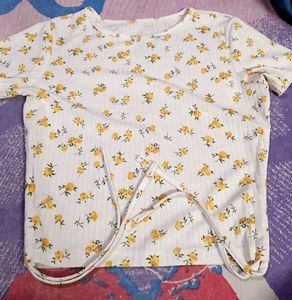 Drawstring Crop top