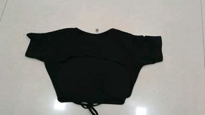Black Crop Top for Western /Indian Wear